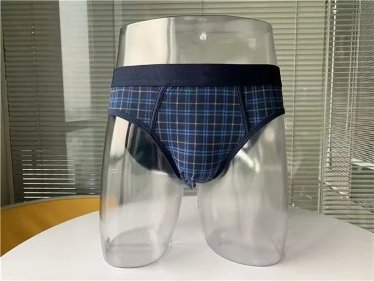 Printed Men Brief With Cotton Jacquard Waistband Customized Logo suppliers